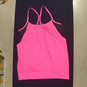 Athletic Tank with Built-in Sports Bra